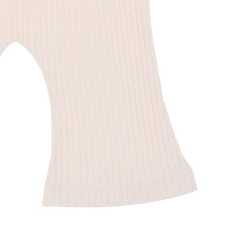 Spodnie dresowe dziewczęce, prążkowane, różowe, Nicol