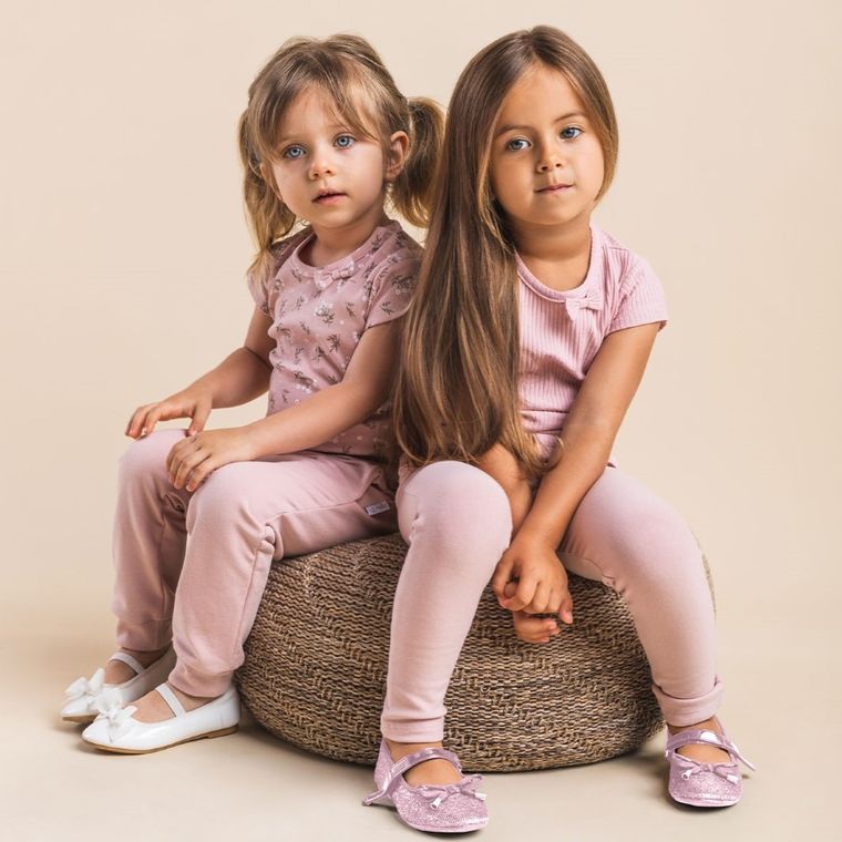 Spodnie dresowe dziewczęce, różowe, Nicol