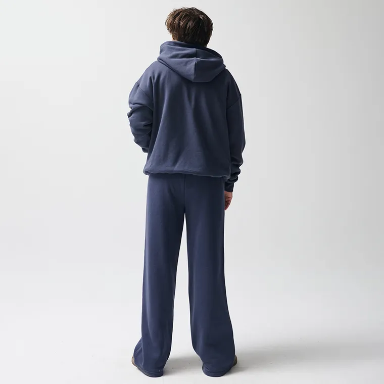 Spodnie dresowe z szeroką nogawką wide oversize NOWEAR