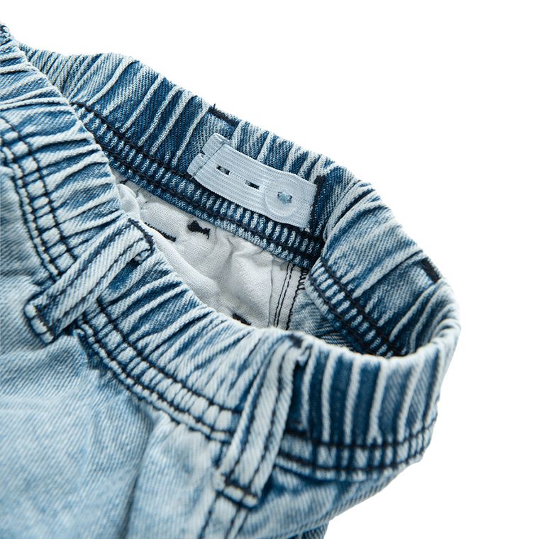 Spodnie jeansowe loose z regulacją Cool Club