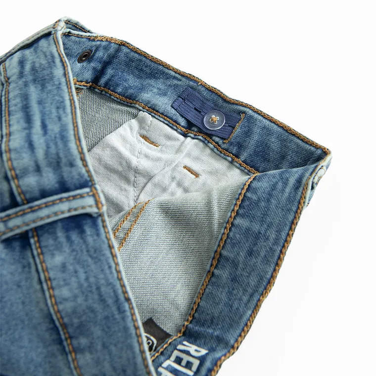 Spodnie jeansowe relax z regulacją Cool Club