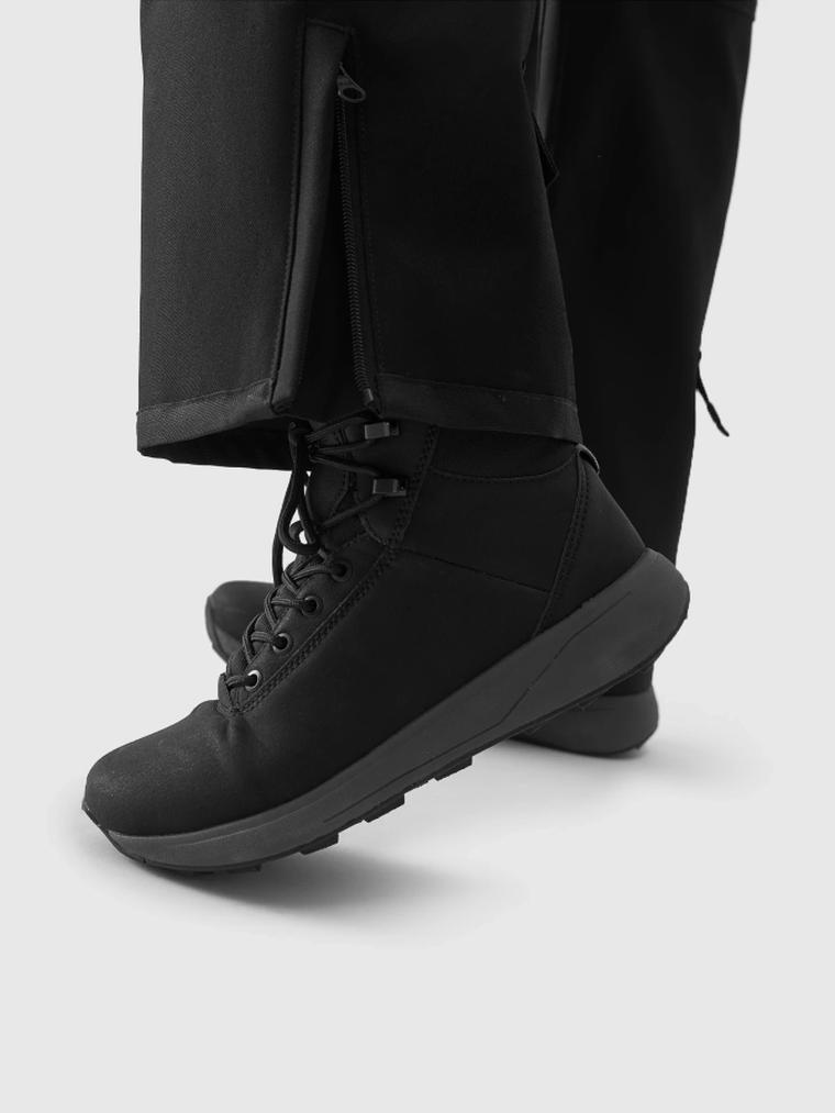 Spodnie narciarskie chłopięce, czarne, 4F