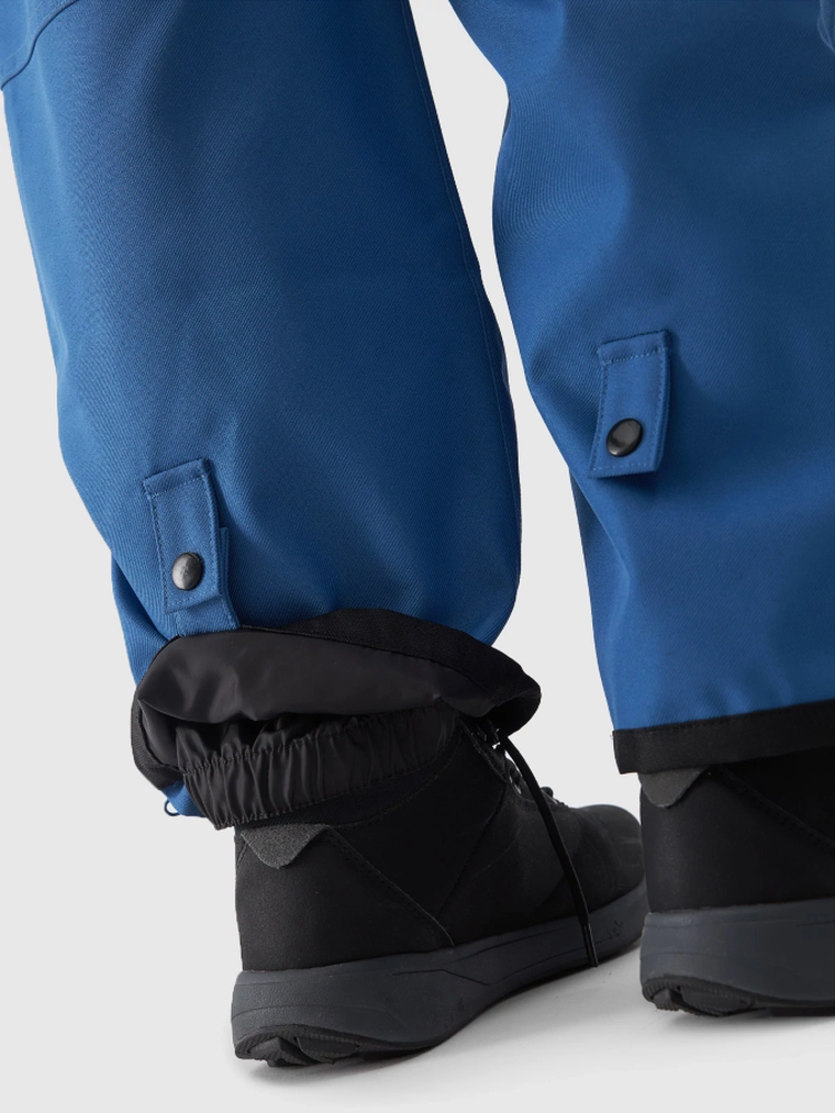 Spodnie narciarskie chłopięce, niebieskie, 4F