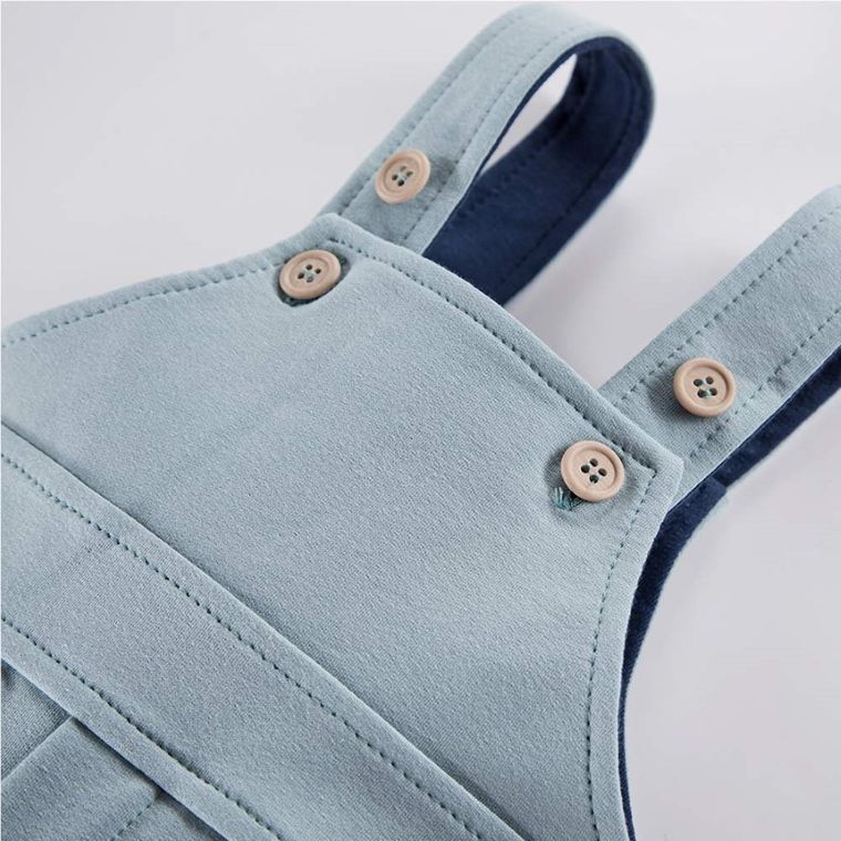 Spodnie ogrodniczki chłopięce, zielone, Eevi