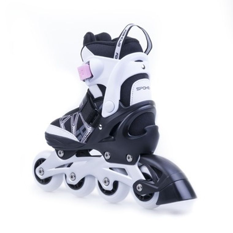 Spokey, Speedstar, rolki regulowane, róż, rozmiar 33-36