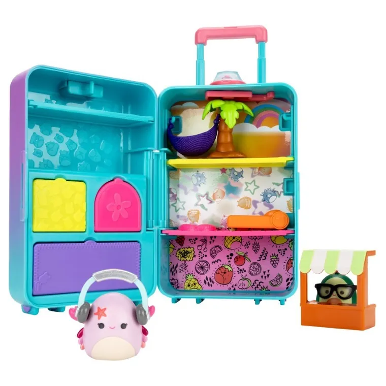 Squish-a-longs, Carry-On Playset, walizka z figurkami