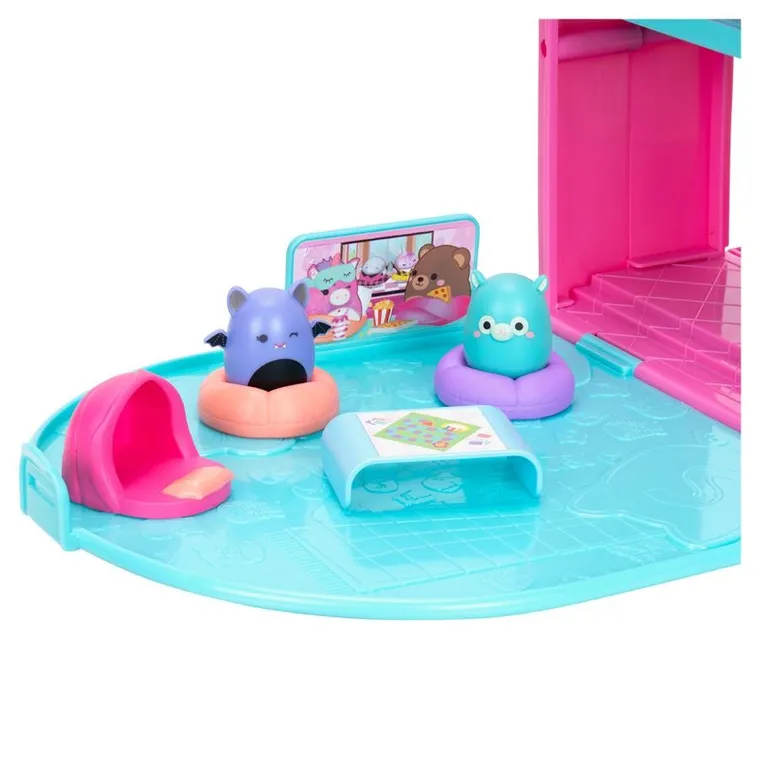 Squish-a-longs, Party Pack On-the-Go, plecak z figurkami