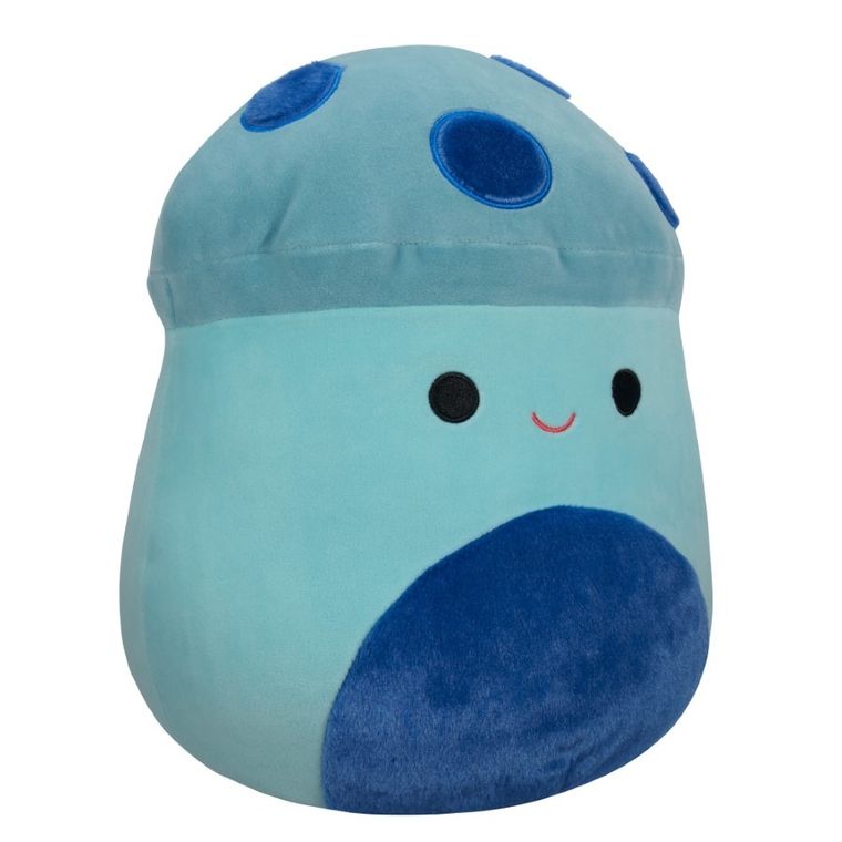 Squishmallows, Ankur, Teal Mushroom, niebieski grzybek, maskotka, 30 cm