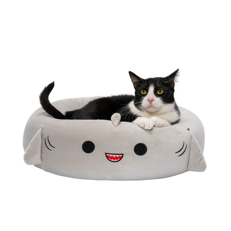 Squishmallows, legowisko dla psa, rozmiar M, 60 cm, Gordon The Shark