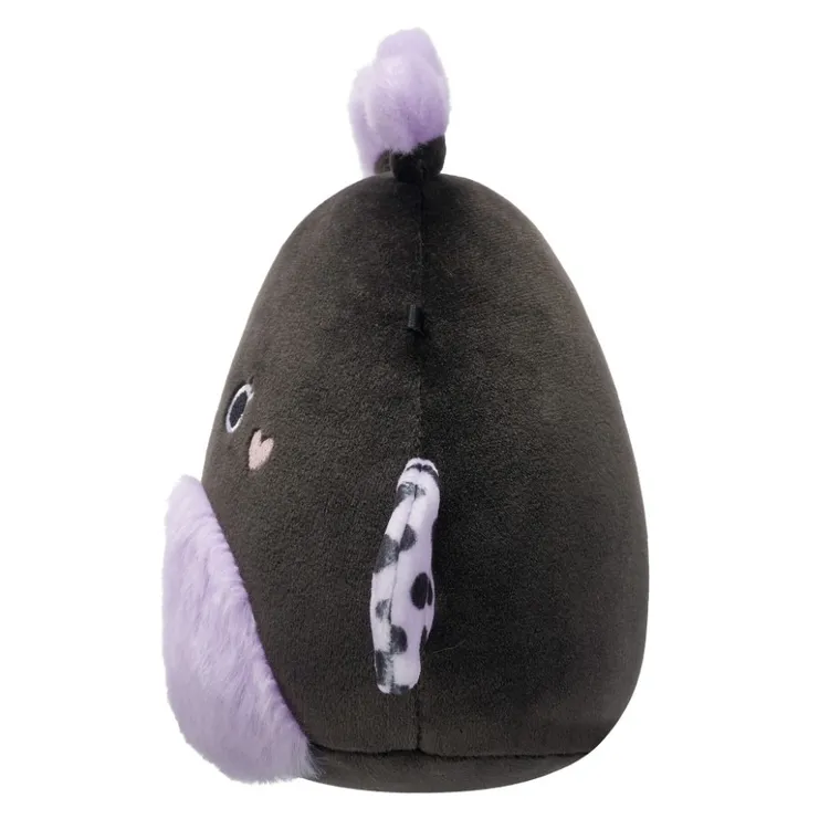 Squishmallows, Little Plush, Citlalli, czarno-fioletowa biedronka, maskotka, 19 cm