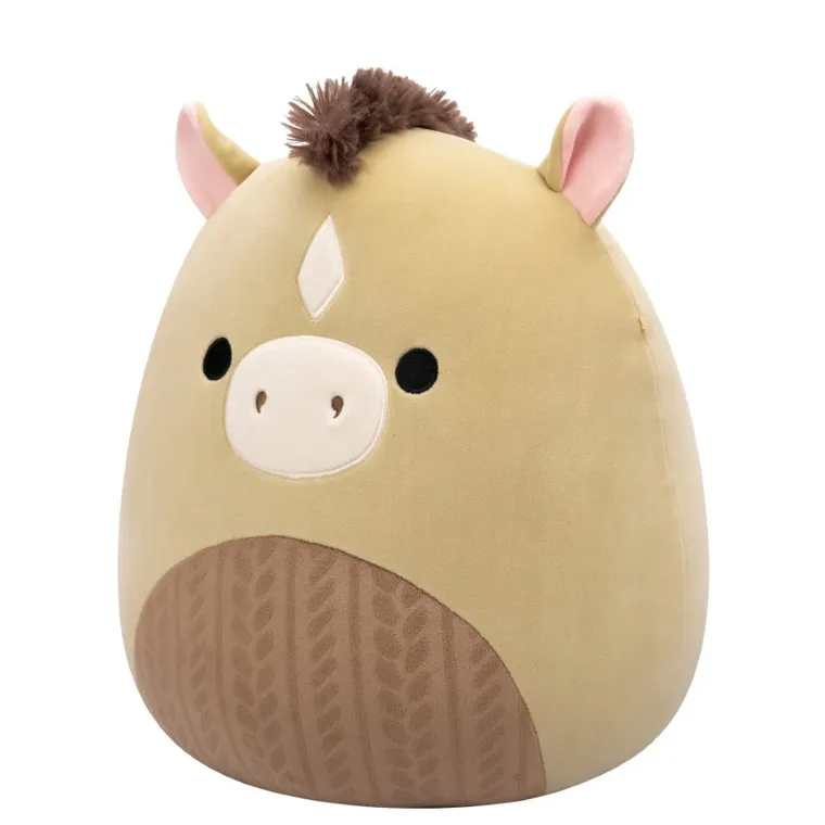 Squishmallows, Medium Plush, Olive Horse, oliwkowy koń, maskotka, 30 cm