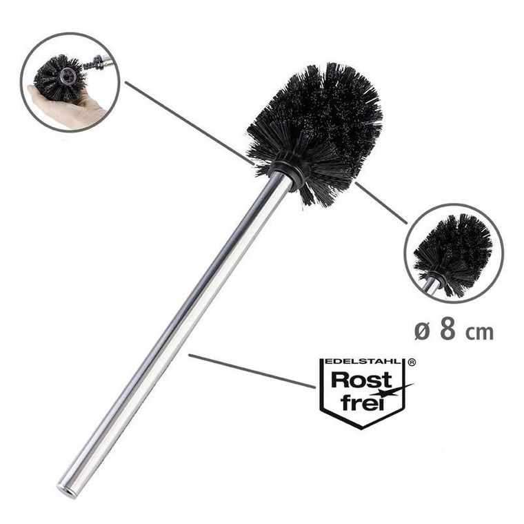 Sstojak i uchwyt na papier toaletowy, szczotka do toalety, Rivalta