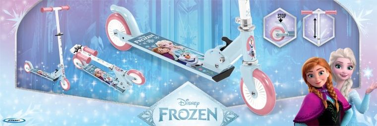 Stamp, Frozen, hulajnoga 2- kołowa