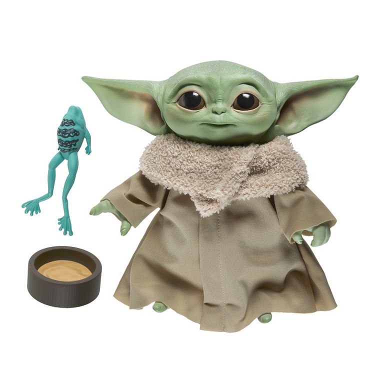 Star Wars, Baby Yoda, maskotka z dźwiękiem
