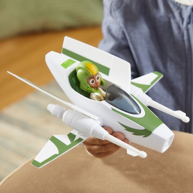 Star Wars, Przygody Młodych Jedi, Kai Brightstar, figurka ze statkiem kosmicznym