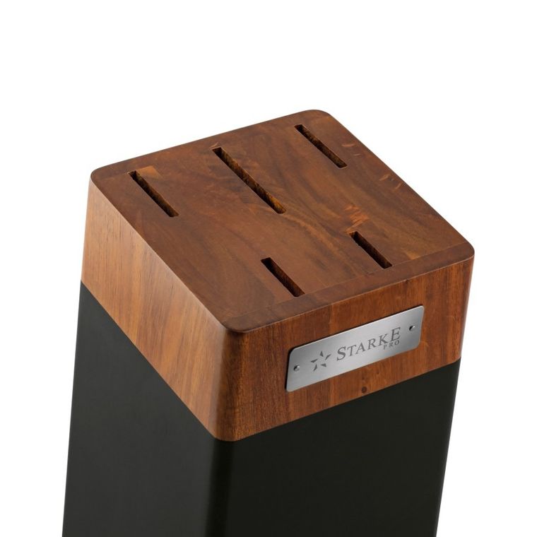 Starke Pro, Taylor, komplet noży w bloku akacjowym, 6 elementów