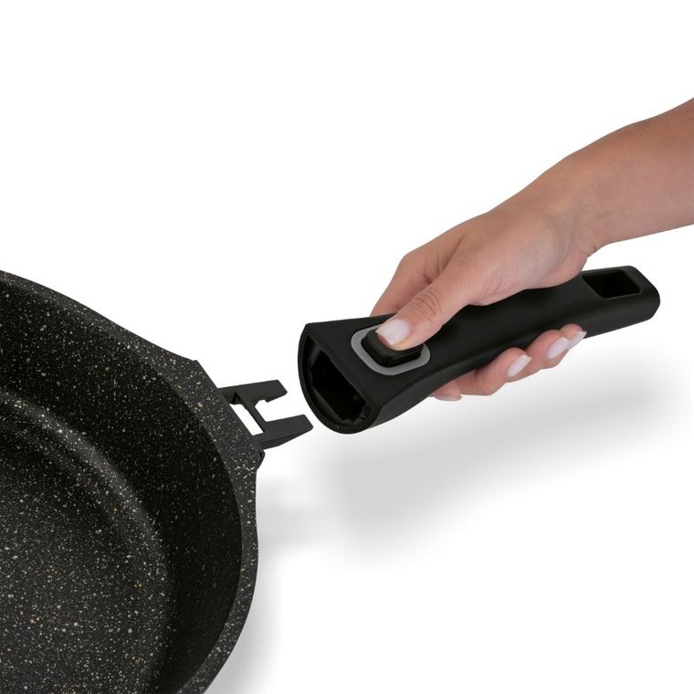 Starke, Svart Marble, patelnia, 28 cm