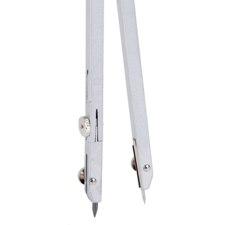 Starpak, cyrkiel metalowy, 5 elementów