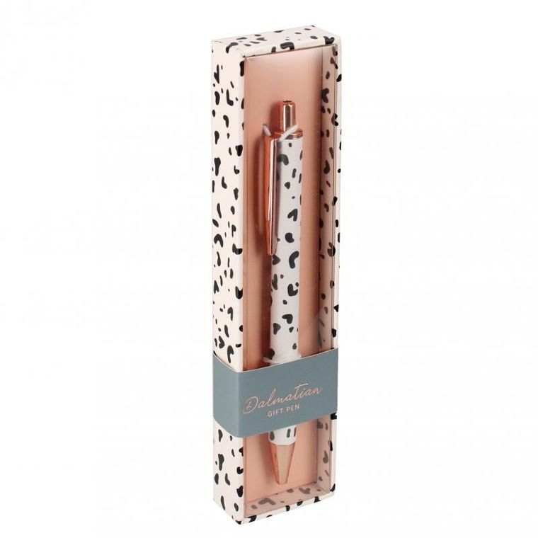 Starpak, długopis automatyczny metalowy, Dog B&W