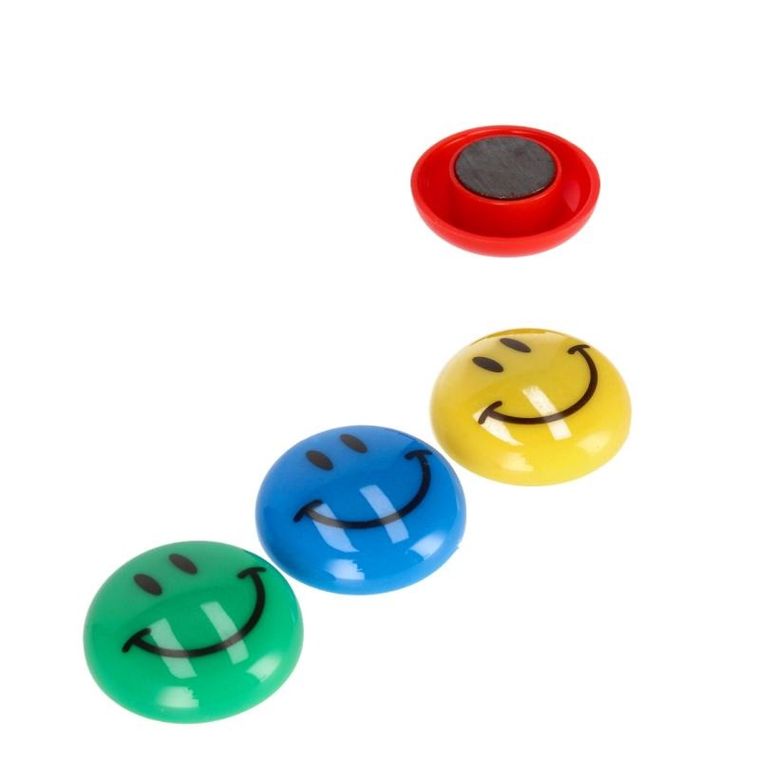 Starpak, Emoticon, magnesy, 30 mm, 6 szt.