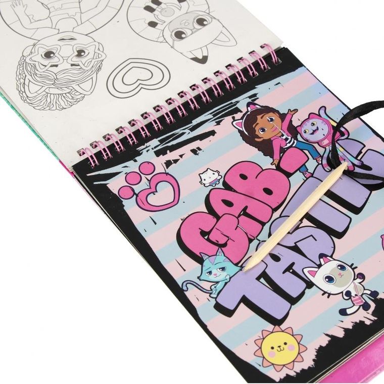 Starpak, Koci Domek Gabi, wydrapywanka z kolorowanką