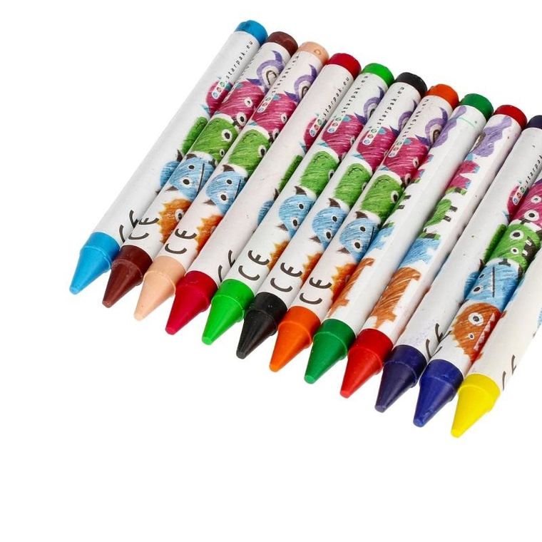 Starpak, kredki woskowe, 12 kolorów