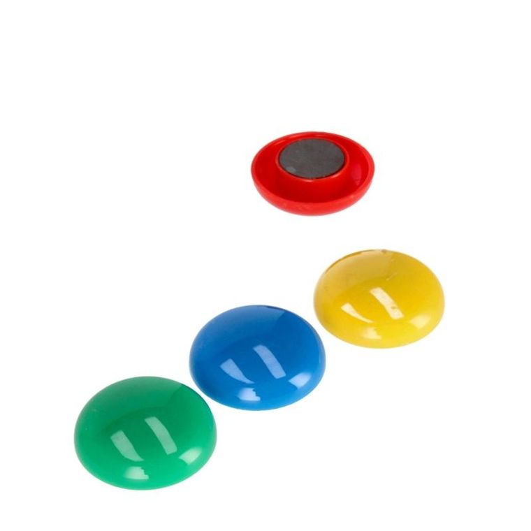 Starpak, magnesy kolorowe, 29 mm, 6 szt.