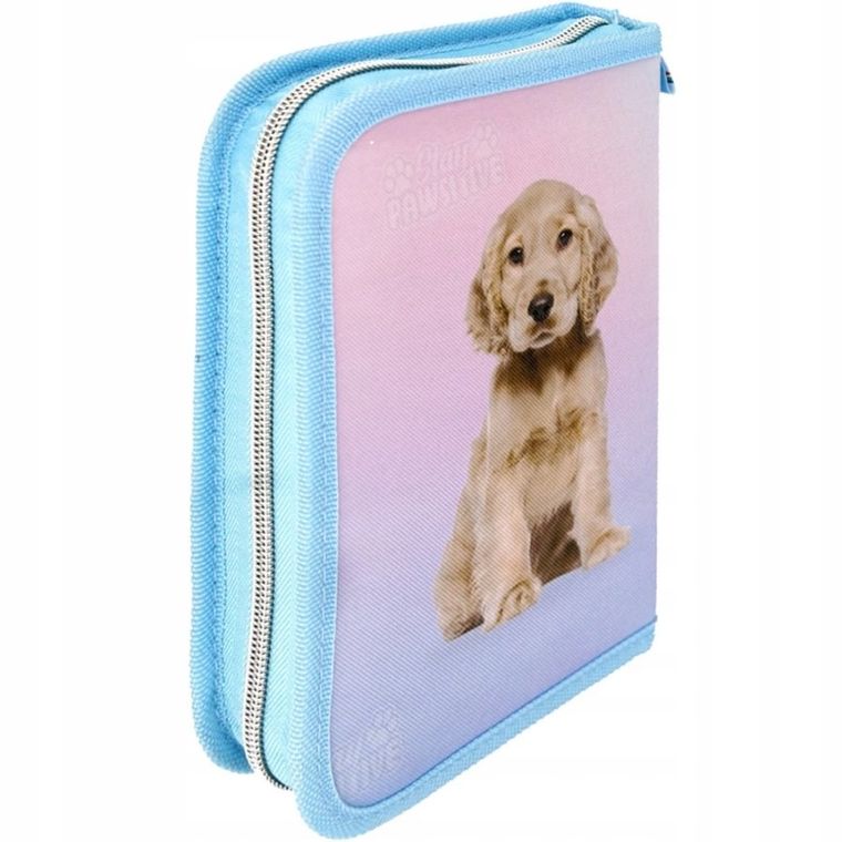 Starpak, piórnik rozkładany, dwuklapkowy, Pieski Cuties