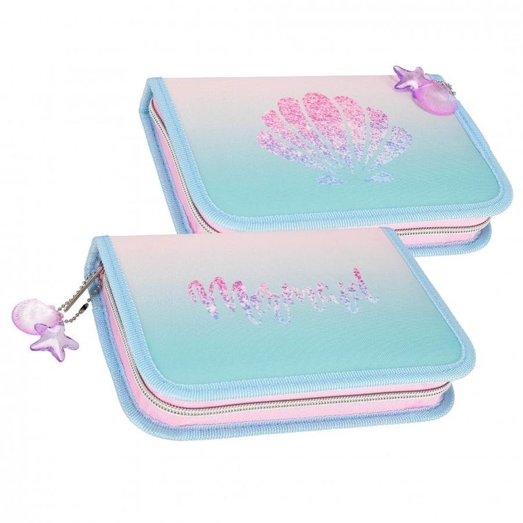 Starpak, piórnik rozkładany, dwuklapkowy, Shell