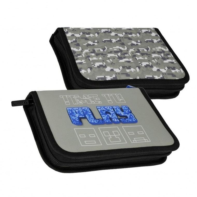 Starpak, piórnik rozkładany, dwuklapkowy, Time To Play