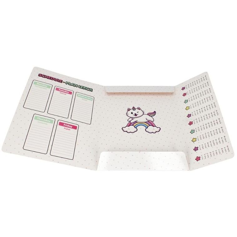 Starpak, teczka z gumką A4, Catcorn, 1 szt.