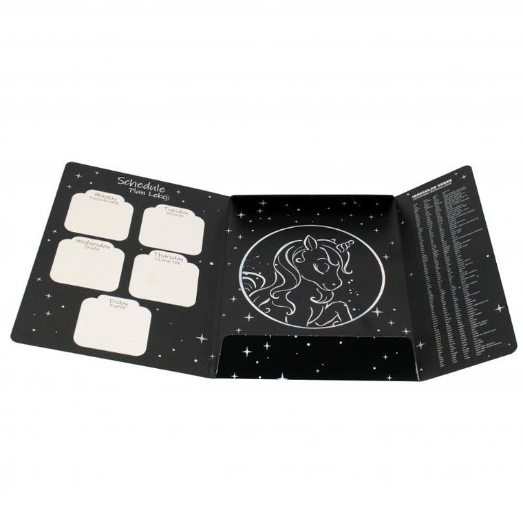 Starpak, teczka z gumką, A4, Unicorn, 1 szt.