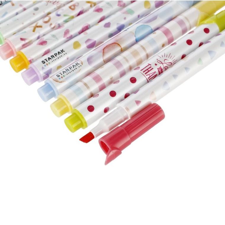 Starpak, zakreślacze, pastelowe, 10 kolorów