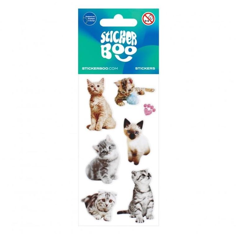 Sticker Boo, naklejki, cuties