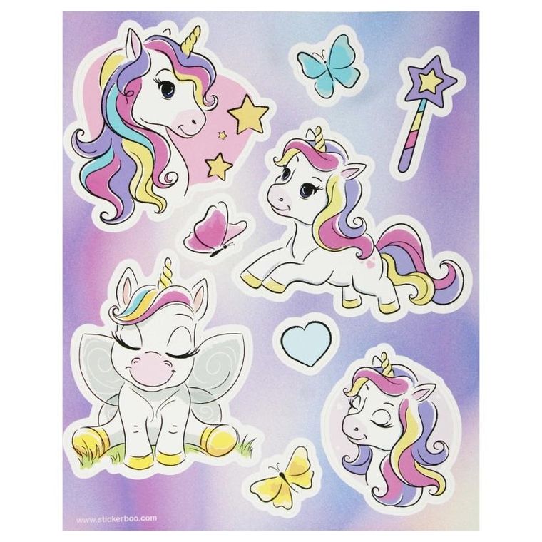 StickerBoo, naklejki na okno, Unicorn