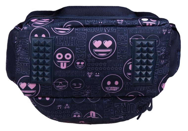 St.Majewski, Emoji Pink, plecak szkolny, trzykomorowy