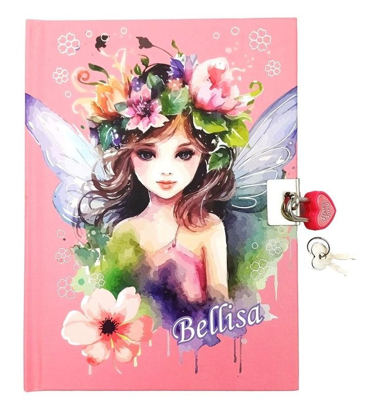 Stnux, Flower Fairy, pamiętnik na kłódkę, Bellisa