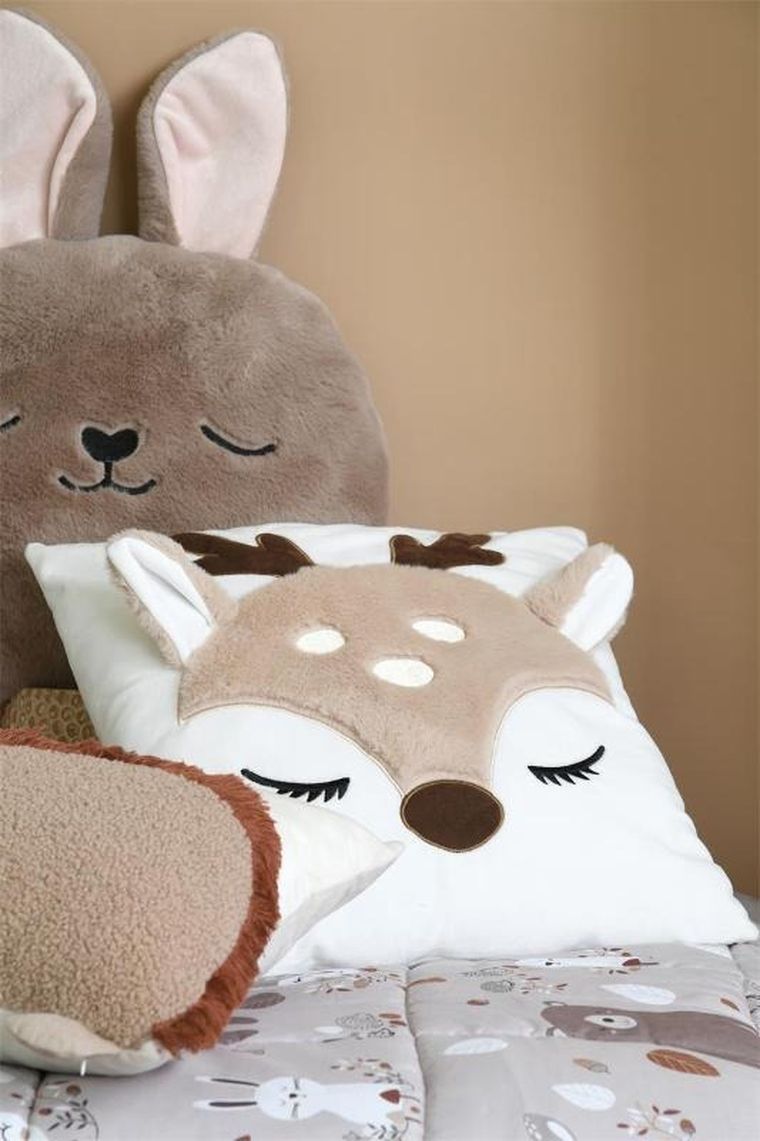 Stof, Gabin, poduszka dziecięca, Jelonek, 40-40 cm