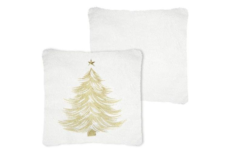 Stof, Klaus, poduszka świąteczna, z choinką, 45-45 cm