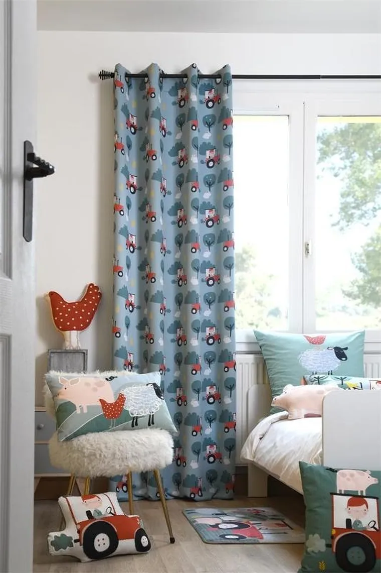 Stof, poduszka dla dziecka, świnka Tom, 41-28 cm