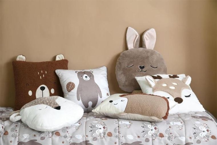 STOF, poduszka dziecięca gabin, dwustronna, 40-40 cm