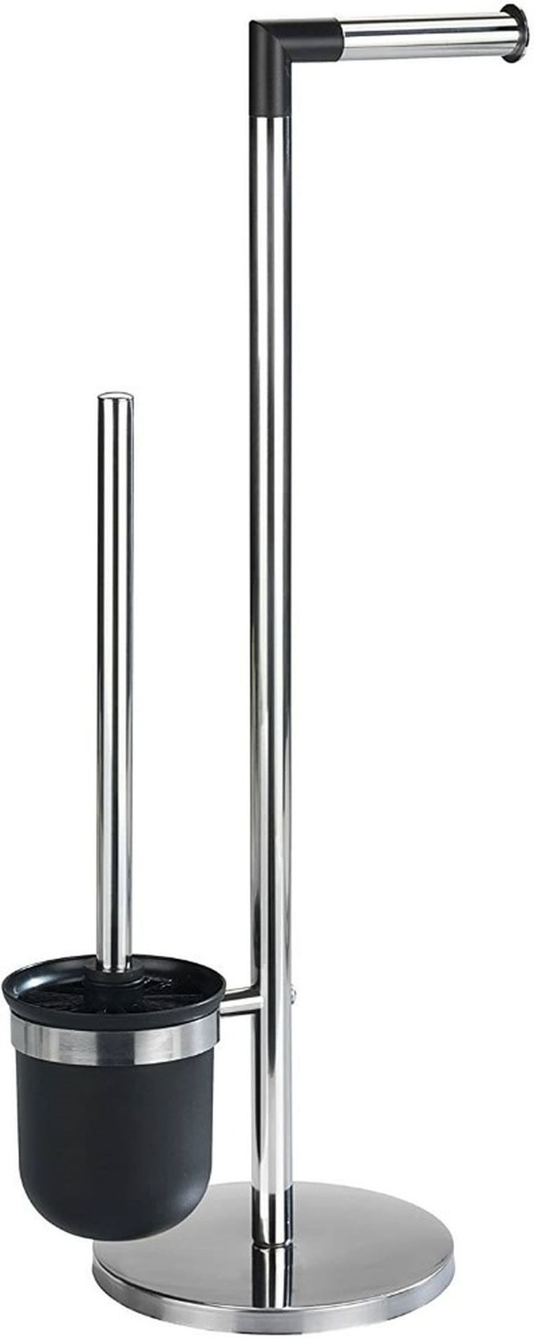 Stojak na papier toaletowy i szczotkę do WC, Parus, 2w1