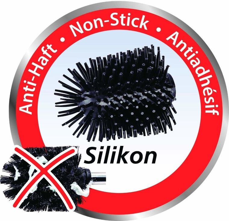 Stojak na szczotkę wc, Badi, czarny