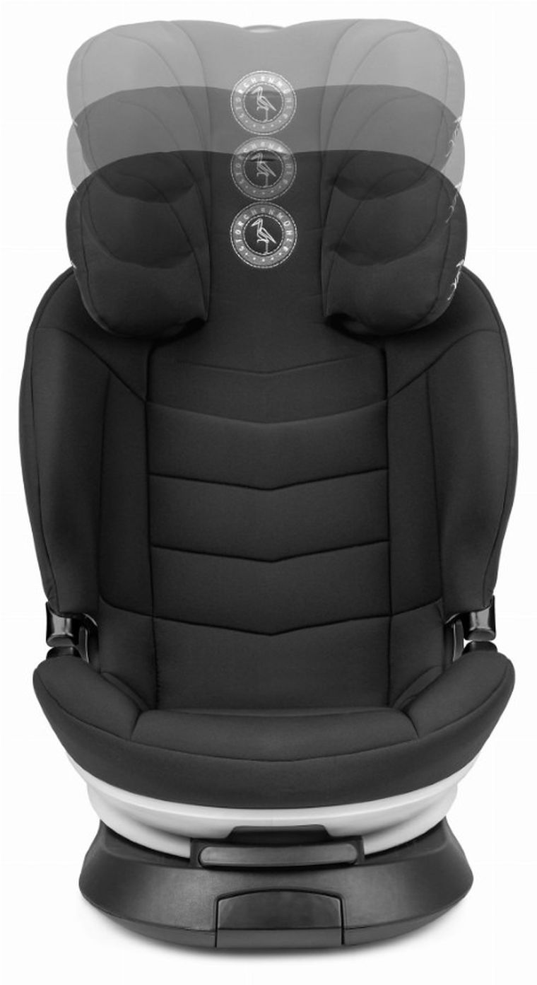 Storchenmühle, Niki Next, fotelik samochodowy, Onyx, 100-150 cm