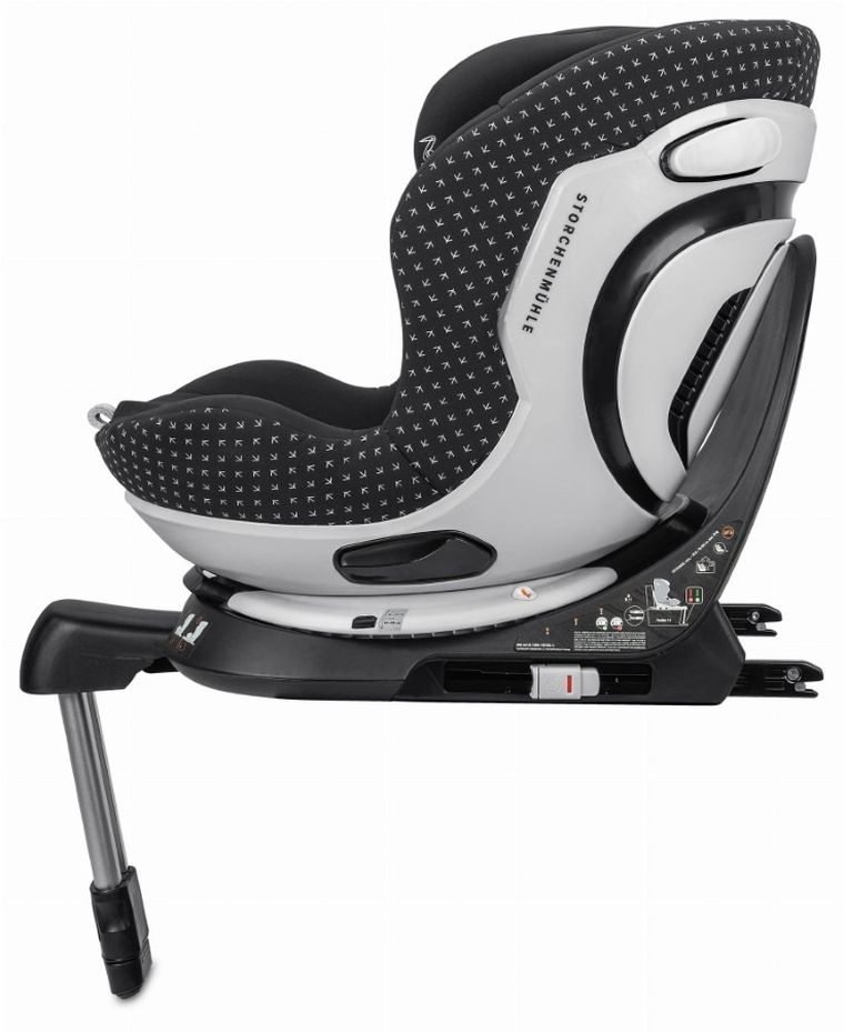 Storchenmühle, Niki Start M, fotelik samochodowy, Onyx, 61-105 cm