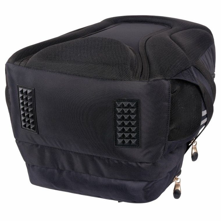 St.Right, plecak szkolny, 2-komorowy, Black Vintage