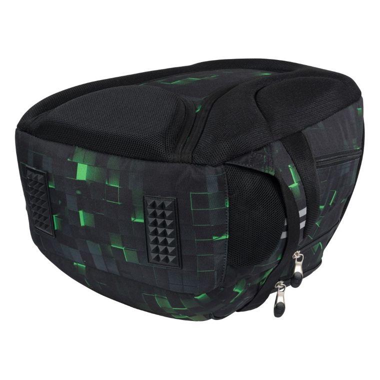 St.Right, plecak szkolny, 3-komorowy, Green Game