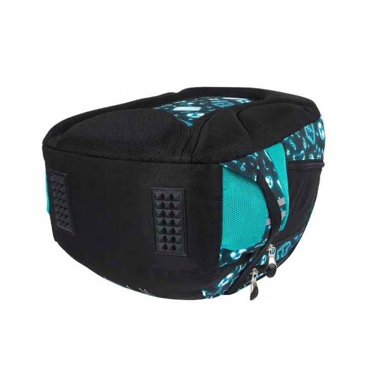 St.Right, plecak szkolny, 3-komorowy, Neon Football