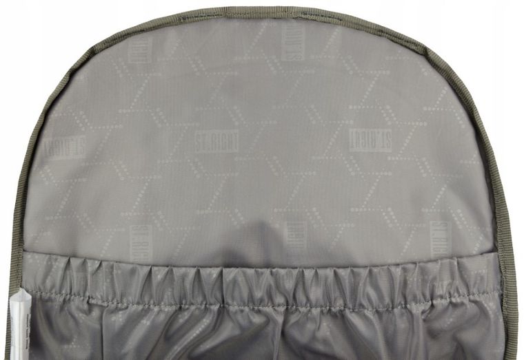 St.Right, plecak szkolny, 4-komorowy, Military Grey