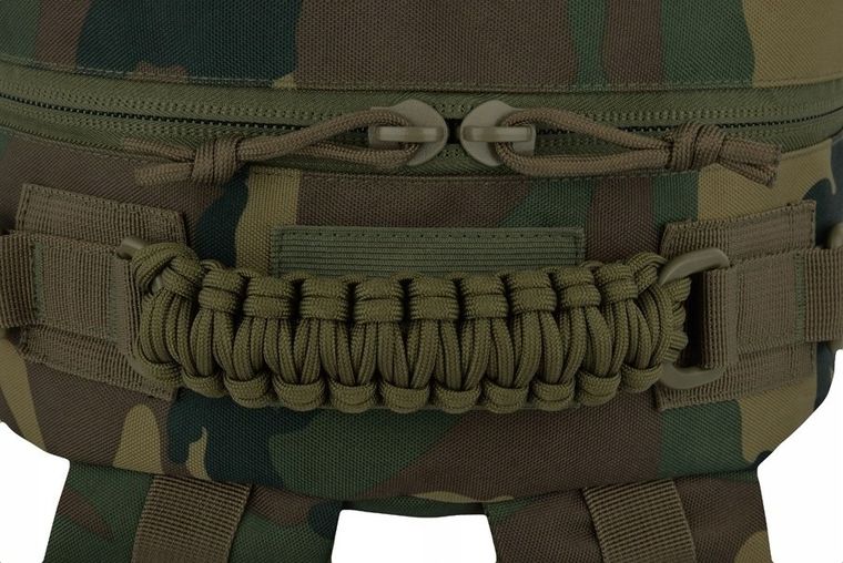 St.Right, plecak szkolny, 4-komorowy, Military Woodland